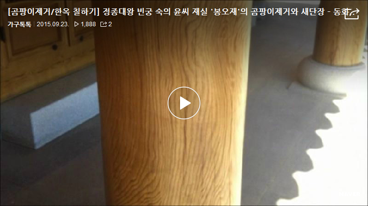 에코 크랙씰 그리고 봉오재의 새모습